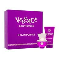 Wody i perfumy damskie - Versace Pour Femme Dylan Purple zestaw woda perfumowana 30 ml + balsam do ciała 50 ml dla kobiet - miniaturka - grafika 1