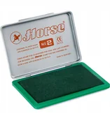 Tusz do pieczątek - LANCER Poduszka stemple 70x116 zielona Lancer - miniaturka - grafika 1