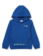 Bluzy dla chłopców - s.Oliver Bluza chłopięca z długim rękawem, Niebieski zielony, 116 - miniaturka - grafika 1