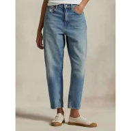 Spodnie damskie - POLO RALPH LAUREN Jeansy Tapered fit - miniaturka - grafika 1