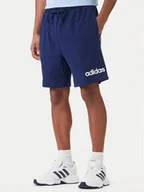 Spodenki męskie - adidas Szorty sportowe Essentials Linear JE9013 Granatowy Regular Fit - miniaturka - grafika 1