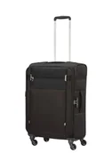 Walizki - Walizka średnia poszerzana Samsonite CityBeat - black - miniaturka - grafika 1