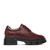 Buty dla dziewczynek - Półbuty Badura EO-CI12-9092-09 Bordowy - miniaturka - grafika 1