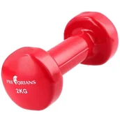 Hantle i ciężarki - Zestaw Hantelki Hantle Ciężarki winylowe 2x2 kg - miniaturka - grafika 1