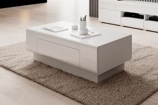 Stolik kawowy Toledo 99 - biały połysk - Ławy i stoliki kawowe - miniaturka - grafika 4