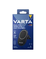 Pozostałe akcesoria do telefonów - Varta Mag Pro Wireless Car Charger, charger Kolor: CZARNY - miniaturka - grafika 1
