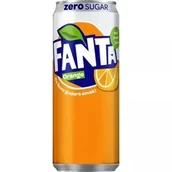 Napoje gazowane - FANTA Orange Zero 330ml Wysoka - miniaturka - grafika 1