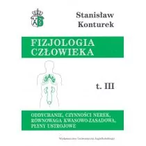 Konturek Stanisław Fizjologia człowieka Tom 3 - Podręczniki dla szkół wyższych - miniaturka - grafika 1