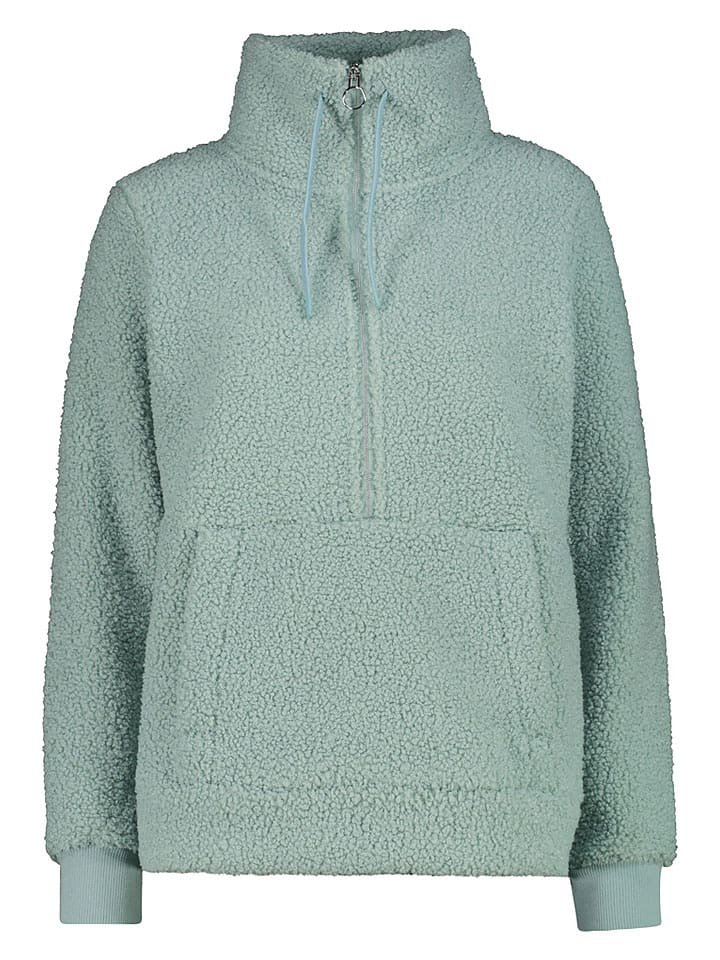cmp Bluza polarowa w kolorze miętowym