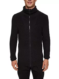 ESPRIT Sweter męski 091ee2i306, 001/Black, XL - Swetry męskie - miniaturka - grafika 1