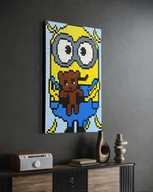 Klocki - Minionki Klocki Obraz - miniaturka - grafika 1