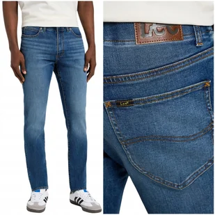 Lee SKINNY FIT XM Extreme Motion wygodne spodnie jeansowe rurki W38 L32 - Spodnie męskie Lee SKINNY FIT XM Extreme Motion wygodne spodnie jeansowe rurki W38 L32 - Spodnie męskie - miniaturka - grafika 1