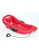 Sanki i ślizgacze - KHW Sanki "Snow Flipper de Luxe" w kolorze czerwonym - 3+ - miniaturka - grafika 1