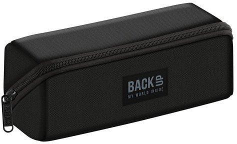Piórnik kosmetyczka saszetka BackUp czarny klasyczny