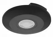 Czujniki ruchu i zmierzchu - Czujnik ruchu PIR sufitowy 360° 2000W CR-3 MINI 6m [współpracuje z LED] czarny IP20 GTV - miniaturka - grafika 1