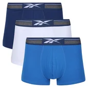 Majtki męskie - Bielizna męska Reebok 15011 SPORTS TRUNKS MAXIME Niebieska - miniaturka - grafika 1