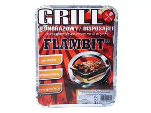 Flambit Grill jednorazowy piknikowy - Akcesoria do grilla - miniaturka - grafika 1