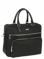 Teczki i aktówki - Torba męska teczka pojemna do pracy na laptopa 14 cali David Jones - miniaturka - grafika 1