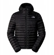 Bluzy męskie - The North Face M Huila Snthetic Hoodie NF0A85A34GZ1 Czarne XL - miniaturka - grafika 1