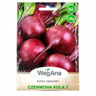 Nasiona i cebule - Burak ćwikłowy okrągły Czerwona Kula nasiona 10 g - miniaturka - grafika 1