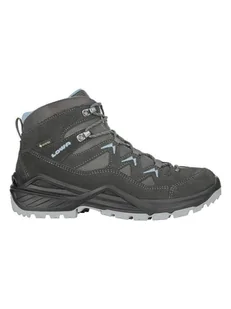 LOWA Buty turystyczne "Sirkos Evo GTX Mid Ws" w kolorze antracytowym - Buty trekkingowe damskie - miniaturka - grafika 1