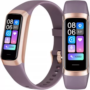 SMARTWATCH AMOLED SMARTBAND PULS SPORT DAMSKI FIT - Smartband - miniaturka - grafika 1