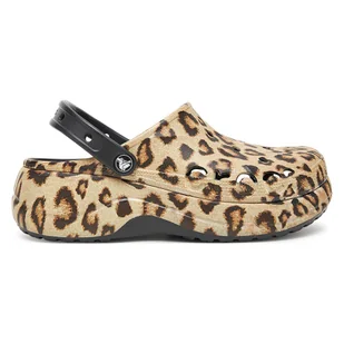 Klapki basenowe Crocs BAYA PLATFORM CLOG 208712-0C4 - Klapki i japonki damskie - miniaturka - grafika 1