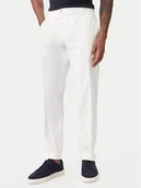 Spodnie męskie - BOSS Spodnie materiałowe C-Genius 50555035 Biały Regular Fit - miniaturka - grafika 1