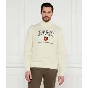 Gant Golf Regular Fit - Swetry męskie - miniaturka - grafika 1