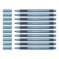 Długopisy - Schneider ML05001030 metaliczne długopisy kulkowe (szerokość skoku 0,4 mm, wysoce metaliczny atrament, szybkoschnący, obudowa wykonana w 88% z tworzywa sztucznego na bazie biologicznego), 10 sztuk w - miniaturka - grafika 1