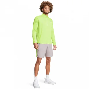 Męskie spodenki treningowe Under Armour UA Tech Utility Shorts - beżowe - Spodenki męskie - miniaturka - grafika 1