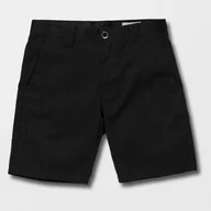 Spodnie sportowe męskie - Męskie spodenki tkaninowe Volcom Frickin Modern Strech 19' - czarne - VOLCOM - miniaturka - grafika 1