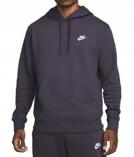 Bluza Męska Fioletowa z kapturem Nike Club Fleece BV2654-540 r. XXL - Bluzy męskie - miniaturka - grafika 1