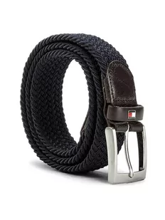 Tommy Hilfiger Pasek Męski New Adan Belt 3.5 AM0AM02801 85 Granatowy - Paski - miniaturka - grafika 1