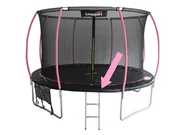 Akcesoria do trampolin - Osłona na sprężyny do Trampoliny Sport Max 8ft Czarno-Różowa - miniaturka - grafika 1