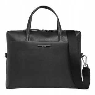 Calvin klein torba na laptopa modern bar laptop bag czarna - Torby męskie - miniaturka - grafika 1