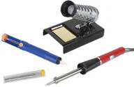 Lutownice - Zestaw Do Lutowania Lutownica Odsysacz Podstawka - miniaturka - grafika 1