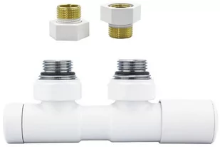 Zawór regulacyjny 50mm TWINS biały mat prawy GZ1/2 - Zawory i kraniki Zawór regulacyjny 50mm TWINS biały mat prawy GZ1/2 - Zawory i kraniki - miniaturka - grafika 1