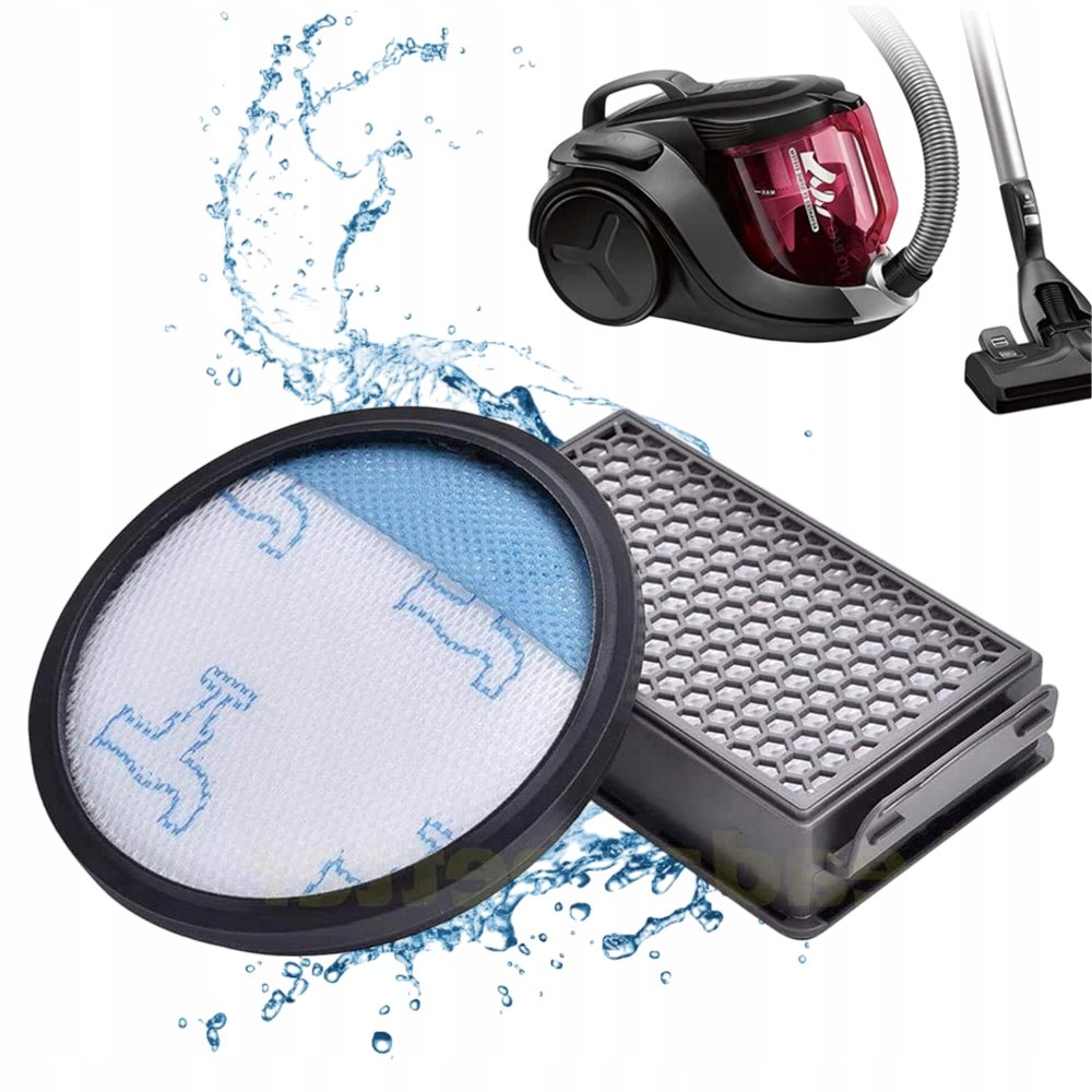 Filtry Do Odkurzacza Rowenta Tefal Compact Power Hepa 2SZT