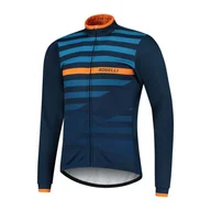 Kurtki męskie - Męska Kurtka Rowerowa Rogelli Stripe | Blue - Rozmiar Xl - miniaturka - grafika 1