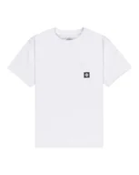 Koszulki męskie - Element Top z dzianiny z krótkim rękawem Icon Label Pocket SS Y Biały M/12 - miniaturka - grafika 1