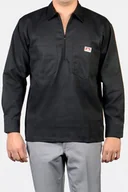 Koszule męskie - Koszula Ben Davis Solid 1/2 ZIP - miniaturka - grafika 1