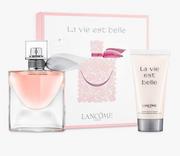 Zestawy perfum damskich - Lancome La Vie Est Belle zestaw - woda perfumowana 30 ml + balsam 50 ml LAN-LBW40 - miniaturka - grafika 1