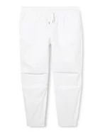 Spodenki męskie - Armani Exchange Męskie spodnie w 100% z bawełny organicznej, Urban Casual Pants, białe, 34, biały, L - miniaturka - grafika 1