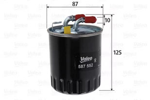 VALEO Filtr paliwa 587552 - Filtry paliwa - miniaturka - grafika 1