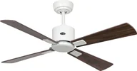 Wentylatory sufitowe - Energooszczędny wentylator sufitowy z pilotem Eco Neo III WiFi 103 cm biały Łopatki z drewna orzechowego / wiśniowego - miniaturka - grafika 1