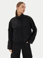 Kurtki damskie - MICHAEL Michael Kors Kurtka przejściowa MT420F97LD Czarny Loose Fit - miniaturka - grafika 1