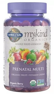 Garden of life Żelki Mykind Prenatal, multiwitamina dla kobiet w ciąży, 120 żelek - Witaminy i minerały Garden of life Żelki Mykind Prenatal, multiwitamina dla kobiet w ciąży, 120 żelek - Witaminy i minerały - miniaturka - grafika 1