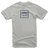 Koszulki męskie - Alpinestars Męska koszulka z krótkim rękawem, srebrna, S, srebro, S - miniaturka - grafika 1