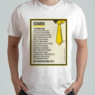 Koszulki męskie - Koszulka Męska Śmieszna T-shirt Z Nadrukiem Dzień Dziadka Dla Dziadka L #15 - miniaturka - grafika 1
